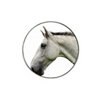 White Horse Hat Clip Ball Marker (10 pack)
