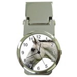 White Horse Money Clip Watch