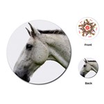 White Horse Playing Cards (Round)