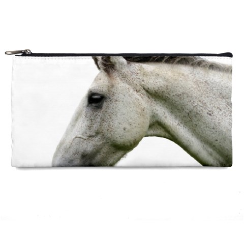 White Horse Pencil Case from ArtsNow.com Front