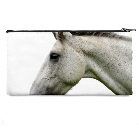 White Horse Pencil Case from ArtsNow.com Back