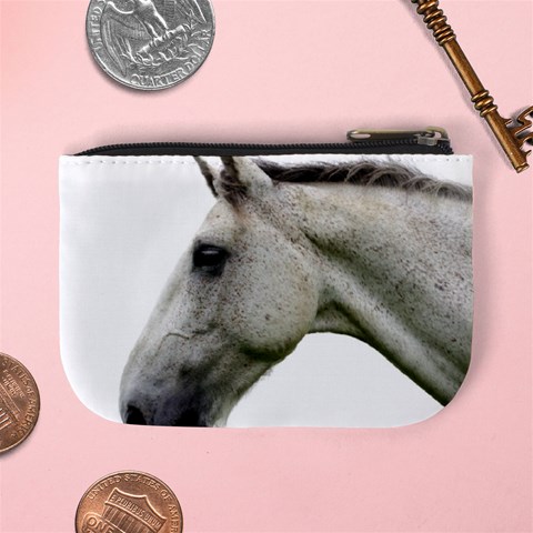 White Horse Mini Coin Purse from ArtsNow.com Back