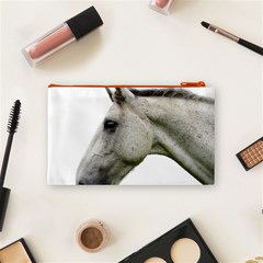 White Horse Cosmetic Bag (Small) from ArtsNow.com Back