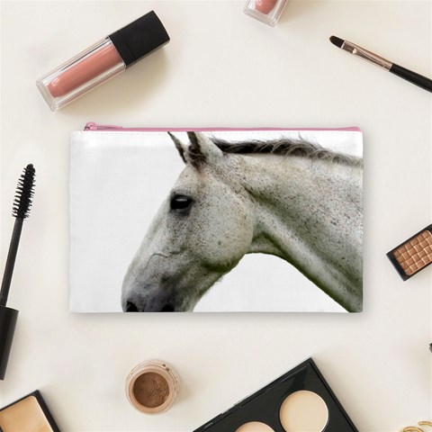 White Horse Cosmetic Bag (Medium) from ArtsNow.com Front