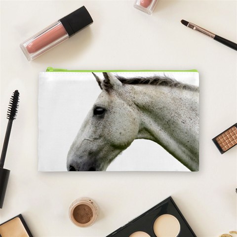 White Horse Cosmetic Bag (Medium) from ArtsNow.com Front