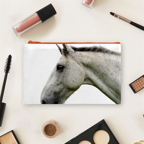 White Horse Cosmetic Bag (Medium) from ArtsNow.com Front