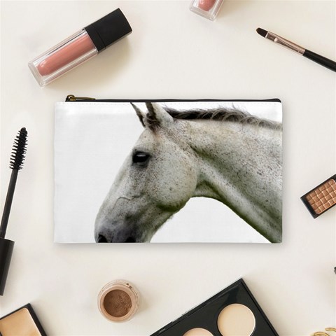 White Horse Cosmetic Bag (Medium) from ArtsNow.com Front