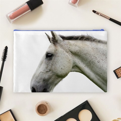 White Horse Cosmetic Bag (Large) from ArtsNow.com Back