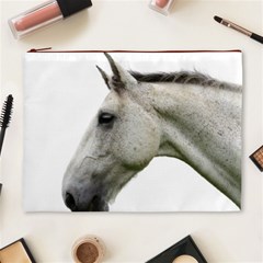 White Horse Cosmetic Bag (XL) from ArtsNow.com Front