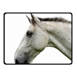 White Horse Fleece Blanket (Small)