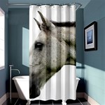 White Horse Shower Curtain 36  x 72  (Stall)