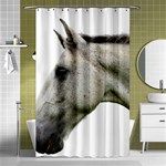 White Horse Shower Curtain 48  x 72  (Small)
