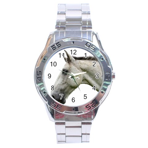 White Horse Stainless Steel Analogue Watch from ArtsNow.com Front