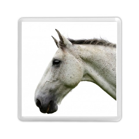 White Horse Memory Card Reader (Square) from ArtsNow.com Front