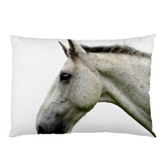 White Horse Pillow Case (Two Sides) from ArtsNow.com Back