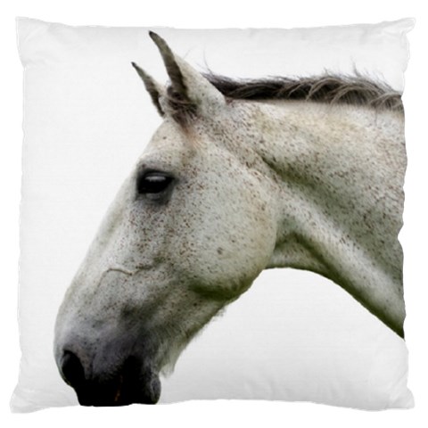 White Horse Large Cushion Case (Two Sides) from ArtsNow.com Back
