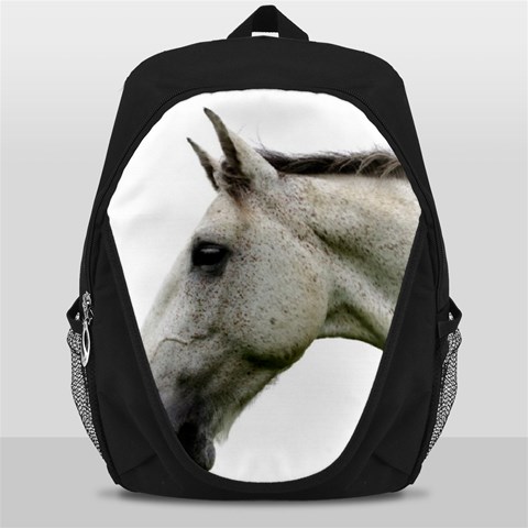 White Horse Backpack Bag from ArtsNow.com Front