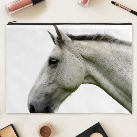 White Horse Cosmetic Bag (XXXL) from ArtsNow.com Front