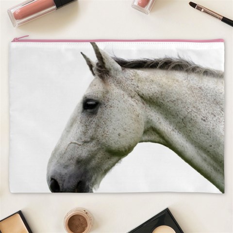 White Horse Cosmetic Bag (XXXL) from ArtsNow.com Front