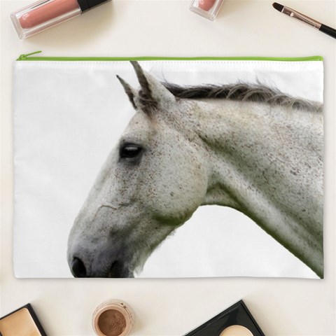 White Horse Cosmetic Bag (XXXL) from ArtsNow.com Front