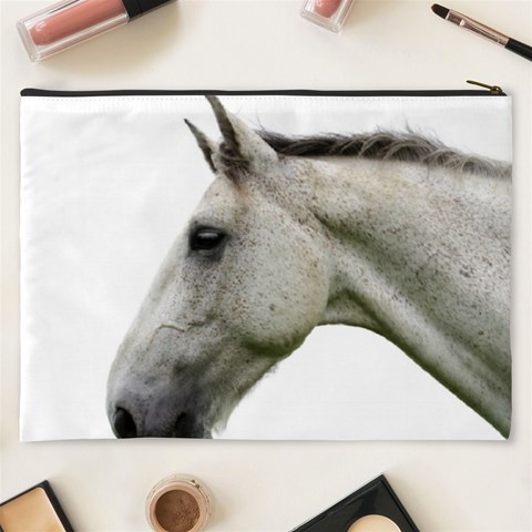 White Horse Cosmetic Bag (XXXL) from ArtsNow.com Back