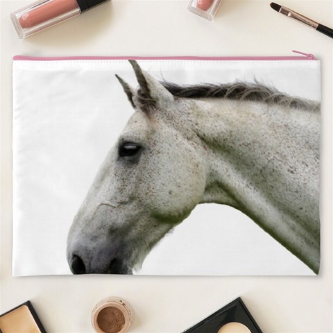 White Horse Cosmetic Bag (XXXL) from ArtsNow.com Back