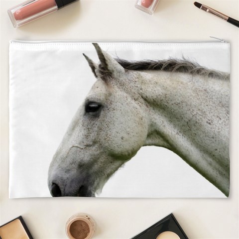 White Horse Cosmetic Bag (XXXL) from ArtsNow.com Back
