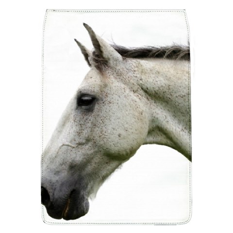 White Horse Removable Flap Cover (L) from ArtsNow.com Front
