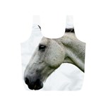White Horse Full Print Recycle Bag (S)