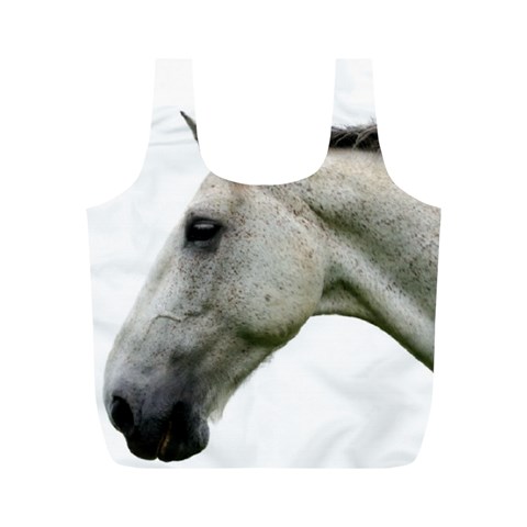 White Horse Full Print Recycle Bag (M) from ArtsNow.com Front
