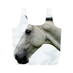 White Horse Full Print Recycle Bag (M)