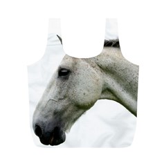 White Horse Full Print Recycle Bag (M) from ArtsNow.com Back