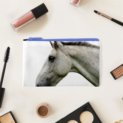 White Horse Cosmetic Bag (XS) from ArtsNow.com Front