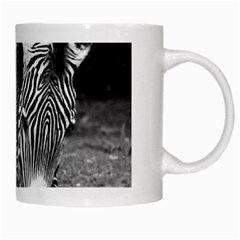 Zebra White Mug from ArtsNow.com Right