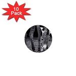 Zebra 1  Mini Magnet (10 pack) 