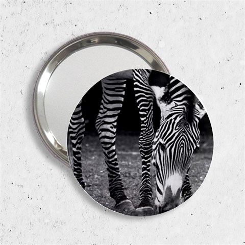 Zebra 2.25  Handbag Mirror from ArtsNow.com Front