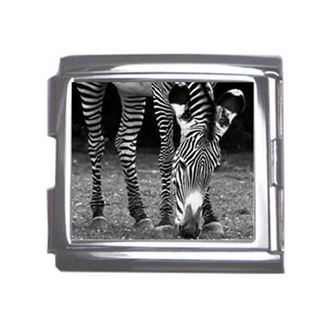 Zebra Mega Link Italian Charm (18mm) from ArtsNow.com Front