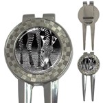 Zebra 3-in-1 Golf Divot