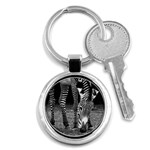 Zebra Key Chain (Round)