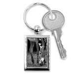 Zebra Key Chain (Rectangle)