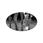 Zebra Sticker (Oval)