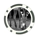 Zebra Poker Chip Card Guard