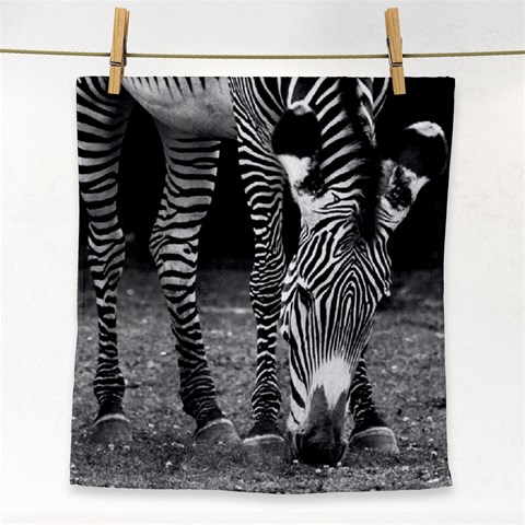 Zebra Face Towel from ArtsNow.com Front