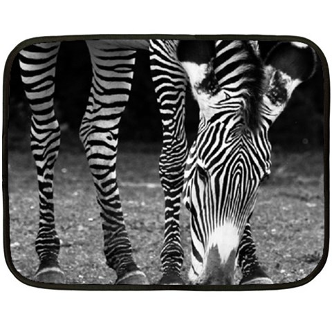 Zebra Fleece Blanket (Mini) from ArtsNow.com 35 x27  Blanket
