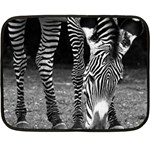 Zebra Fleece Blanket (Mini)