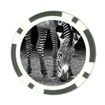 Zebra Poker Chip Card Guard (10 pack)