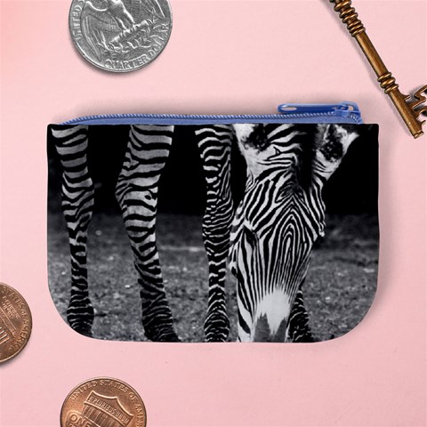 Zebra Mini Coin Purse from ArtsNow.com Back