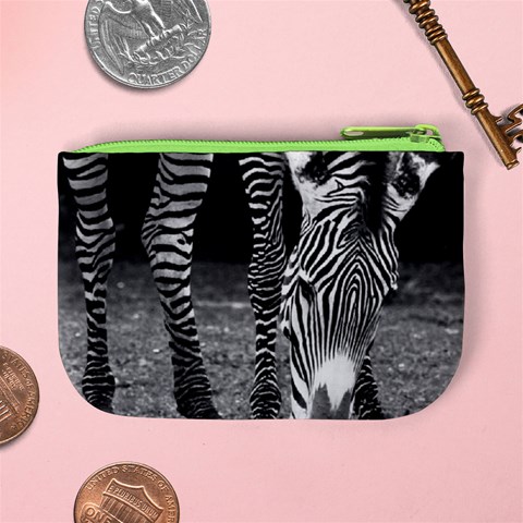 Zebra Mini Coin Purse from ArtsNow.com Back