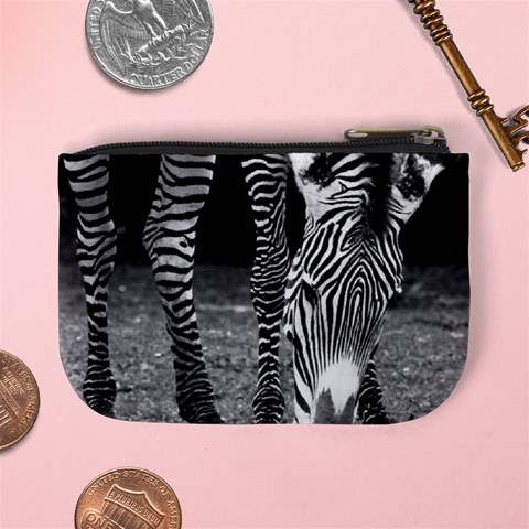 Zebra Mini Coin Purse from ArtsNow.com Back