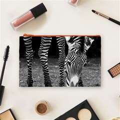 Zebra Cosmetic Bag (Medium) from ArtsNow.com Front